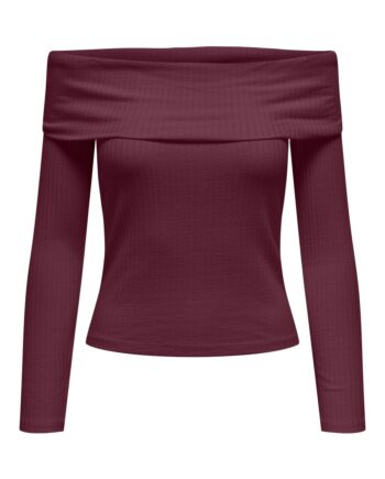 Jdy Top Jdy Fransiska     Off Shoulder Top Fig