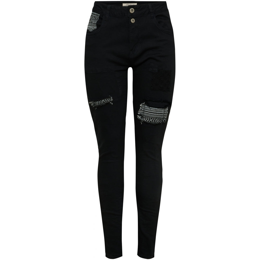 Jewelly Dame Jeans Jw7048-  Black