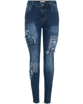 Jewelly Dame Jeans Jw7023 Denim Blue