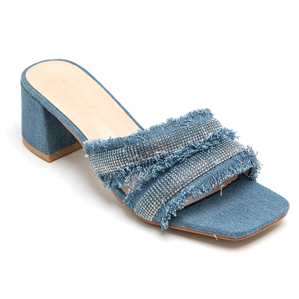 Karo Dame Sko 7220 -blue