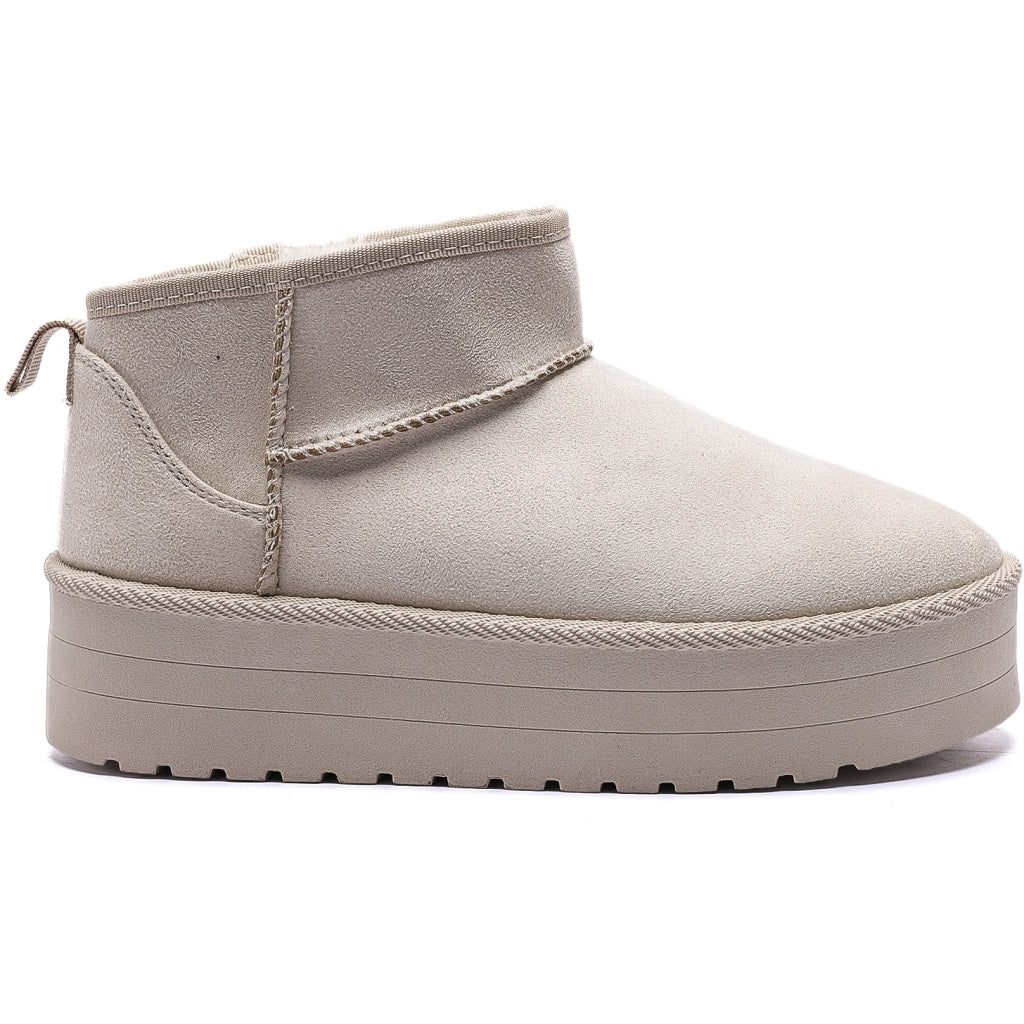 Kaya Dame Bamsestøvle 6431 Beige