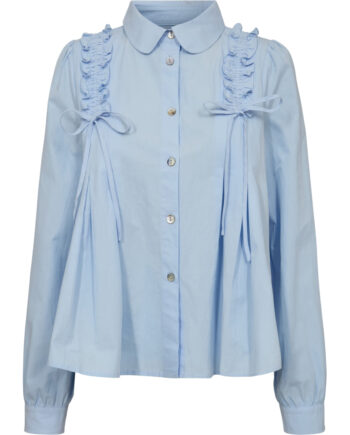 Libertã  Dame Skjorte Fie Light Blue