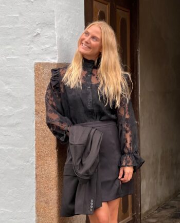 Loved By Lykke Skjorte Ly Andrea Blouse Black