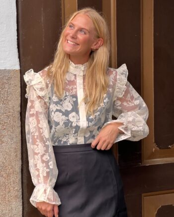 Loved By Lykke Skjorte Ly Andrea Blouse Creme White