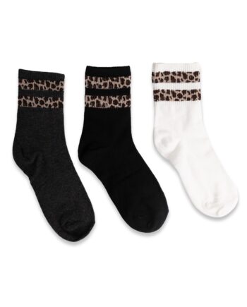 Lucky Lemon Strømper Nevada  -pack Socks Black Grey White