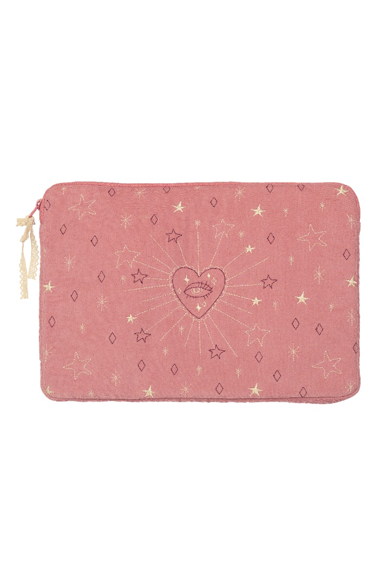 Maanesten Computertaske Computer Sleeve 13 Quot Pink Magic Heart Moon Pink