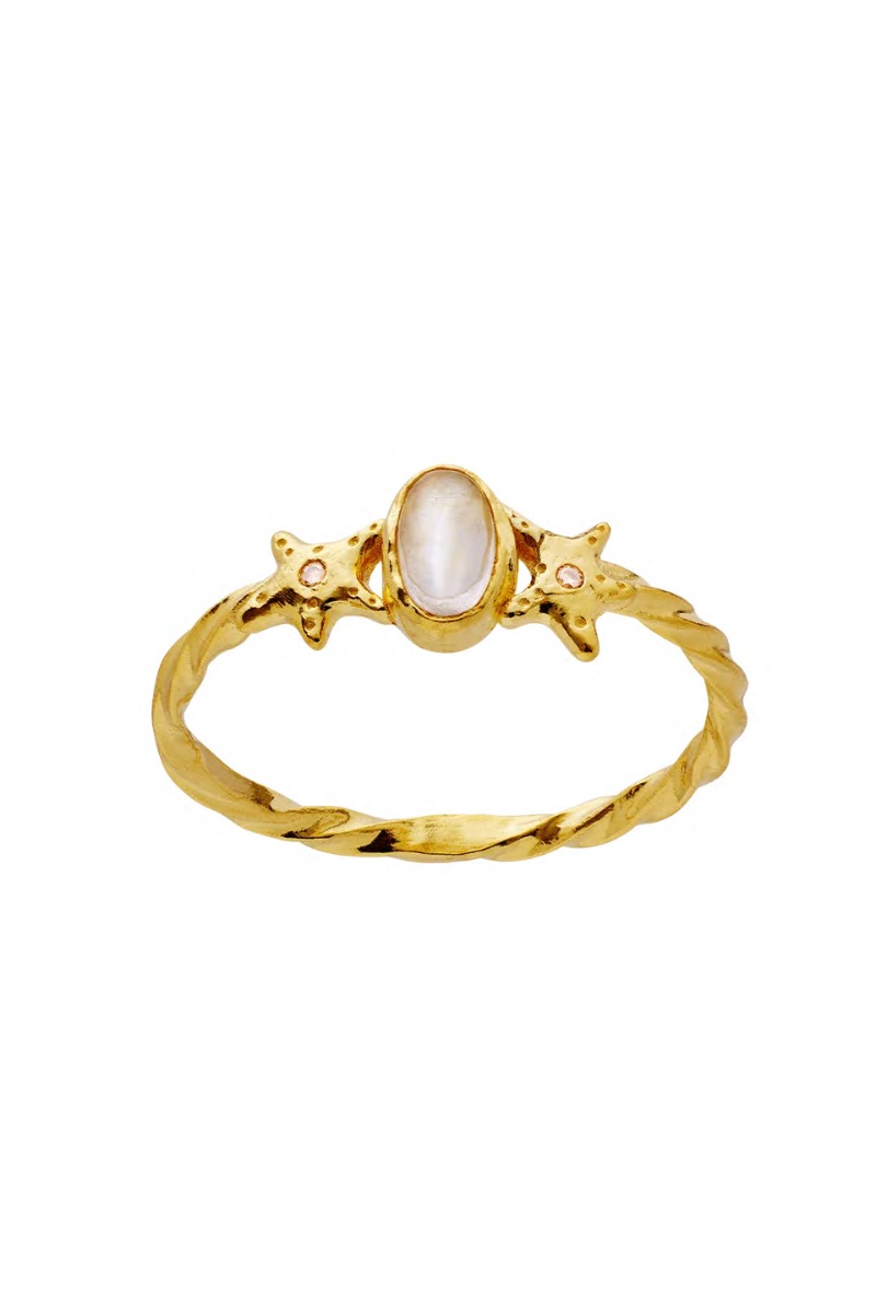 Maanesten Ring Ula Ring Guld