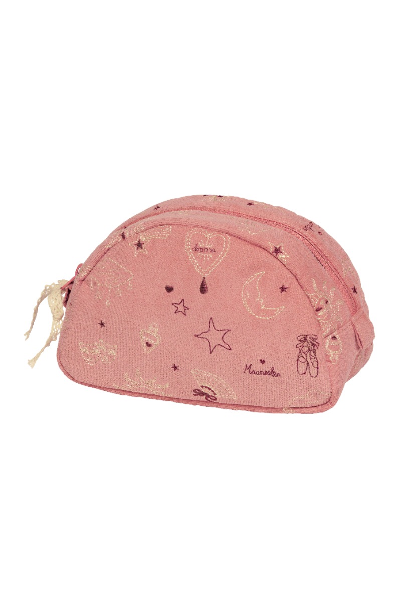 Maanesten Toilettaske Makeup Bag Medium Pink Theatre Magic Pink