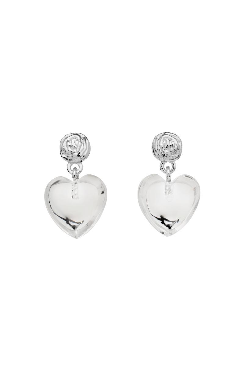 Maanesten øreringe Lemona Petite Earrings Sølv
