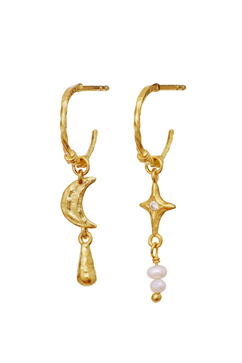 Maanesten øreringe Tamina Earrings Guld