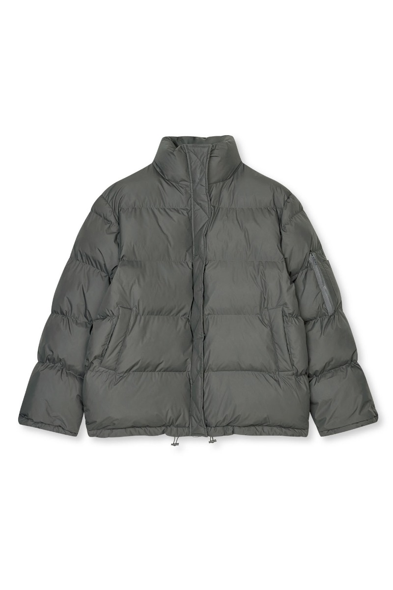 Mads Nørgaard Jakke Light Ripstop Jenkis Jacket Asphalt