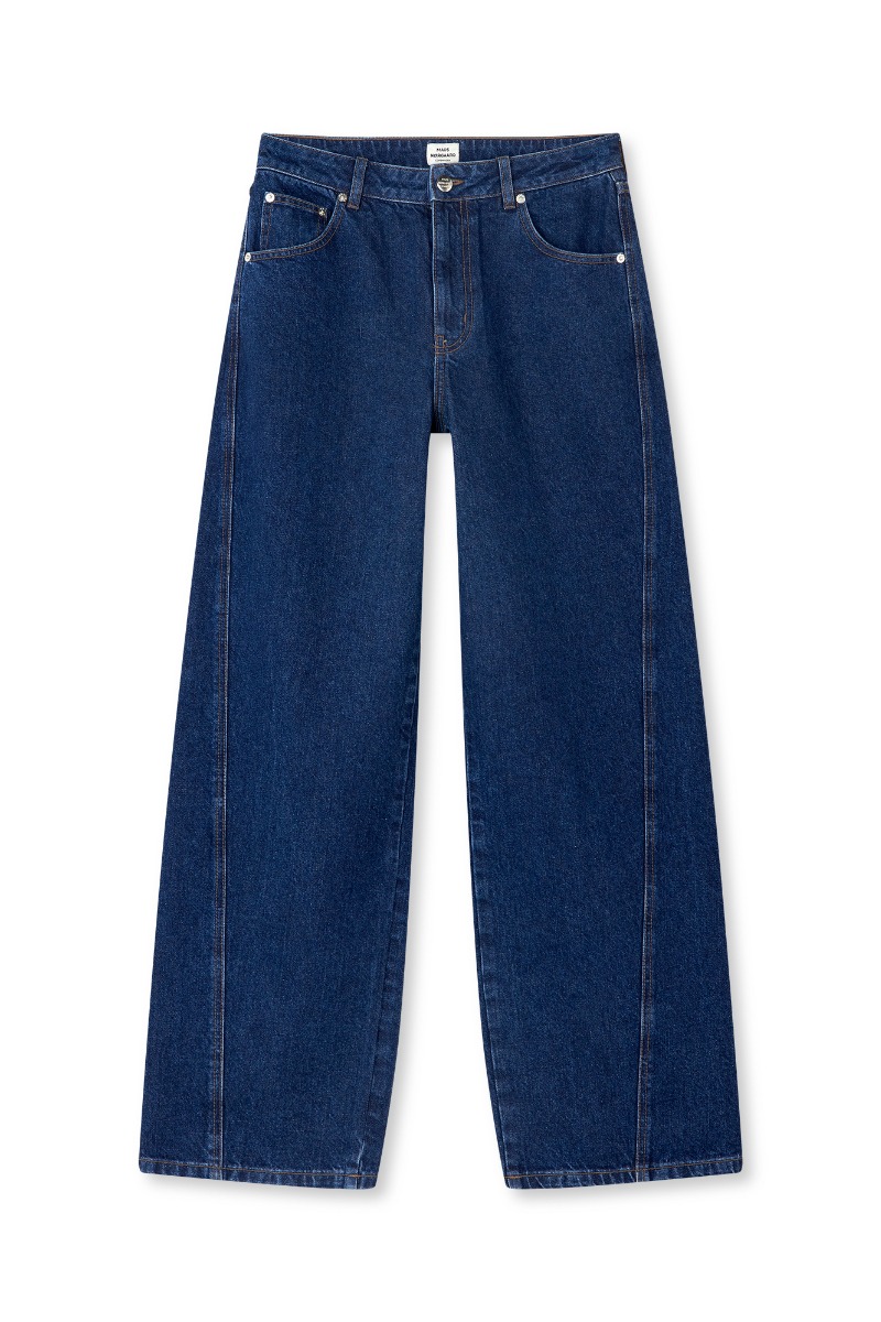 Mads Nørgaard Jeans Luke Denim Christel Jeans Mid Blue Denim