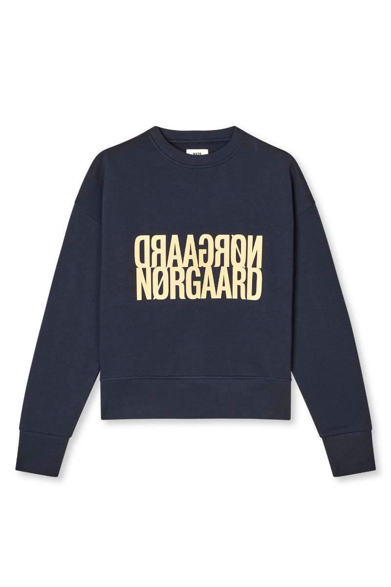 Mads Nørgaard Sweat Original Sweat Tilvina Sweatshirt Parisian Night