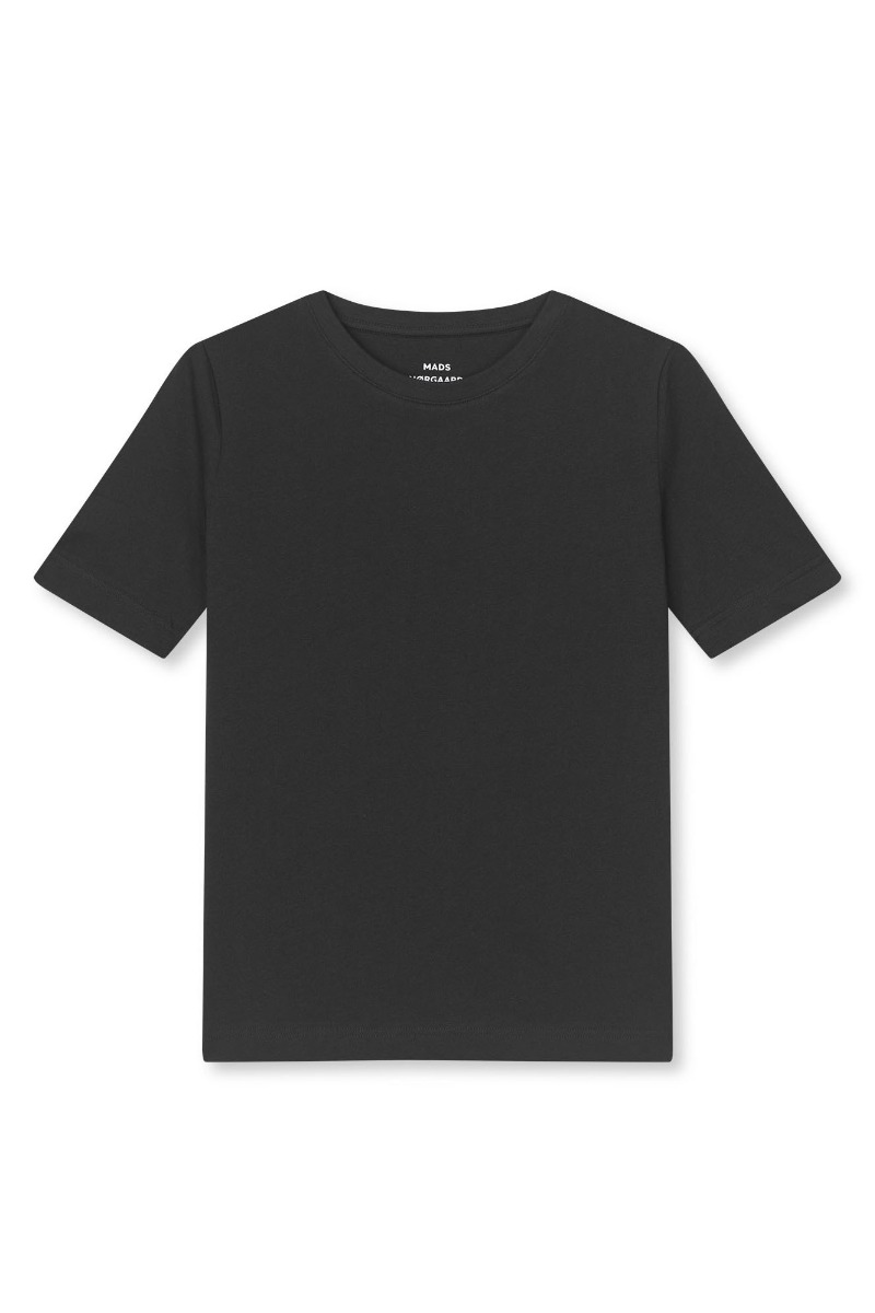 Mads Nørgaard -shirt Cotton Jersey Jess Tee Fav Black