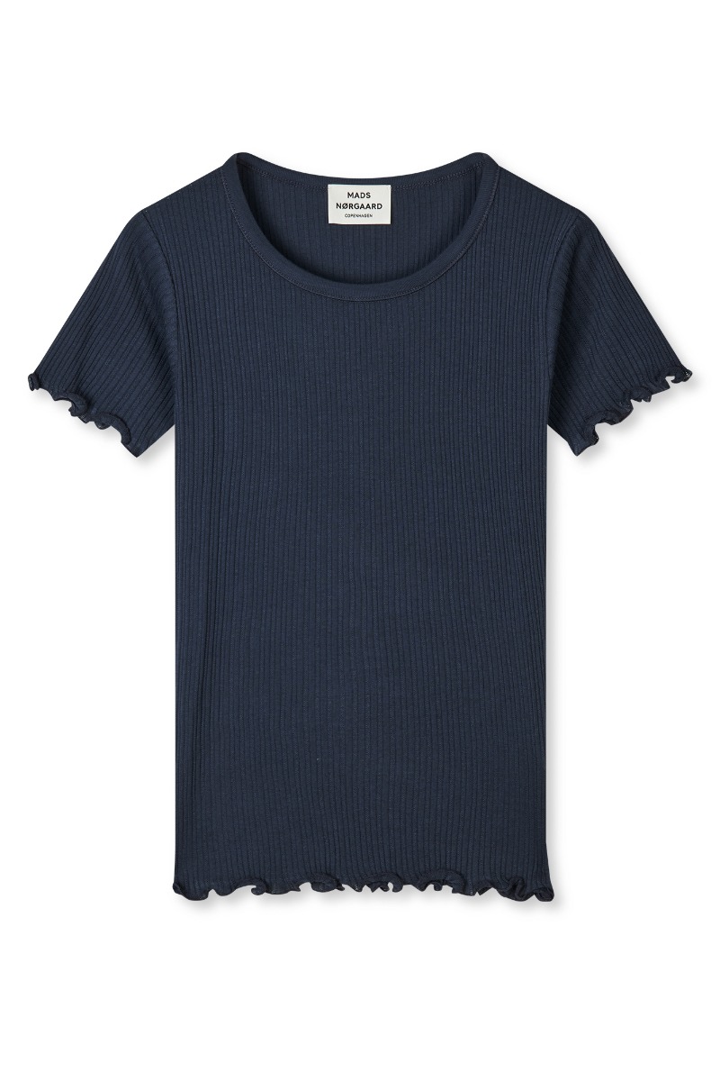 Mads Nørgaard -shirt Pointella Trixy Tee Parisian Night