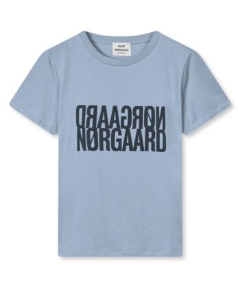 Mads Nørgaard  -shirt Single Cotton Trenda   Tee Faded Denim