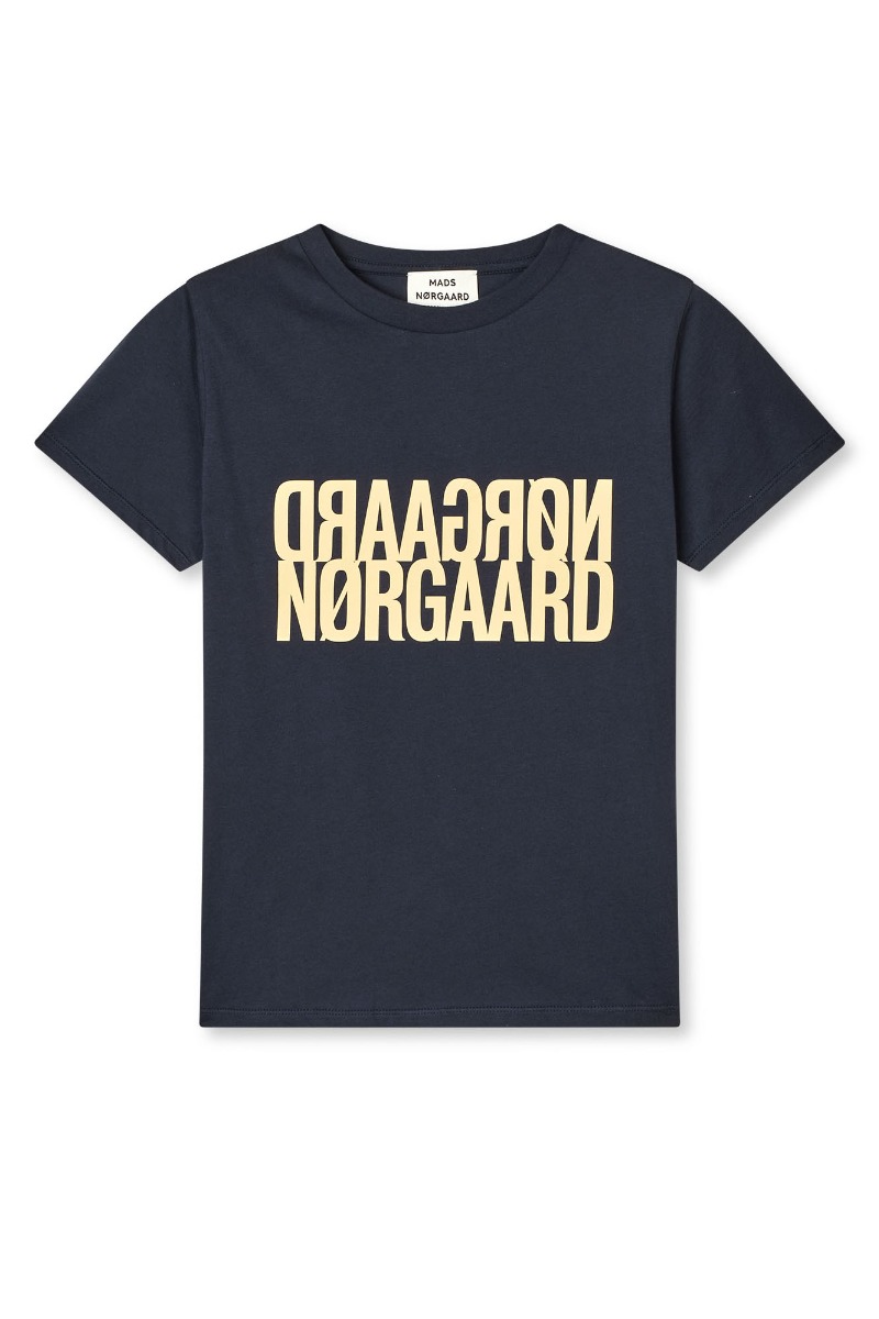 Mads Nørgaard -shirt Single Cotton Trenda Tee Parisian Night