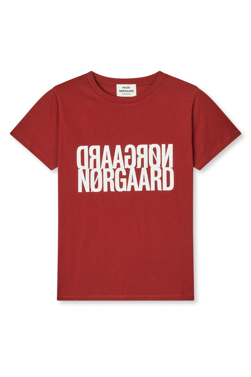 Mads Nørgaard -shirt Single Cotton Trenda Tee Winery