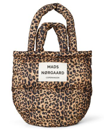 Mads Nørgaard Taske Light Ripstop Pillow Aop Bag Leo Aop Black