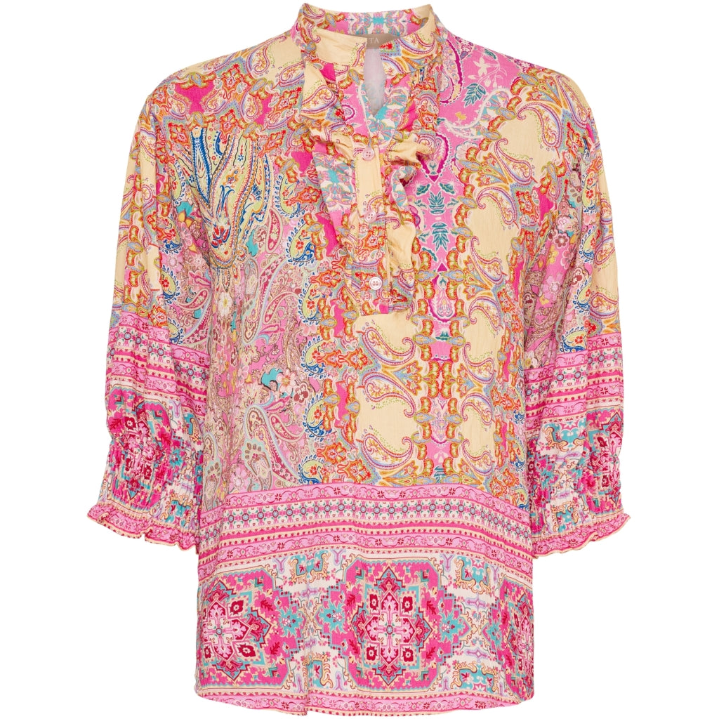 Marta Du Chateau Dame Bluse Mdccharlie 6892 Fuxia3607tpf