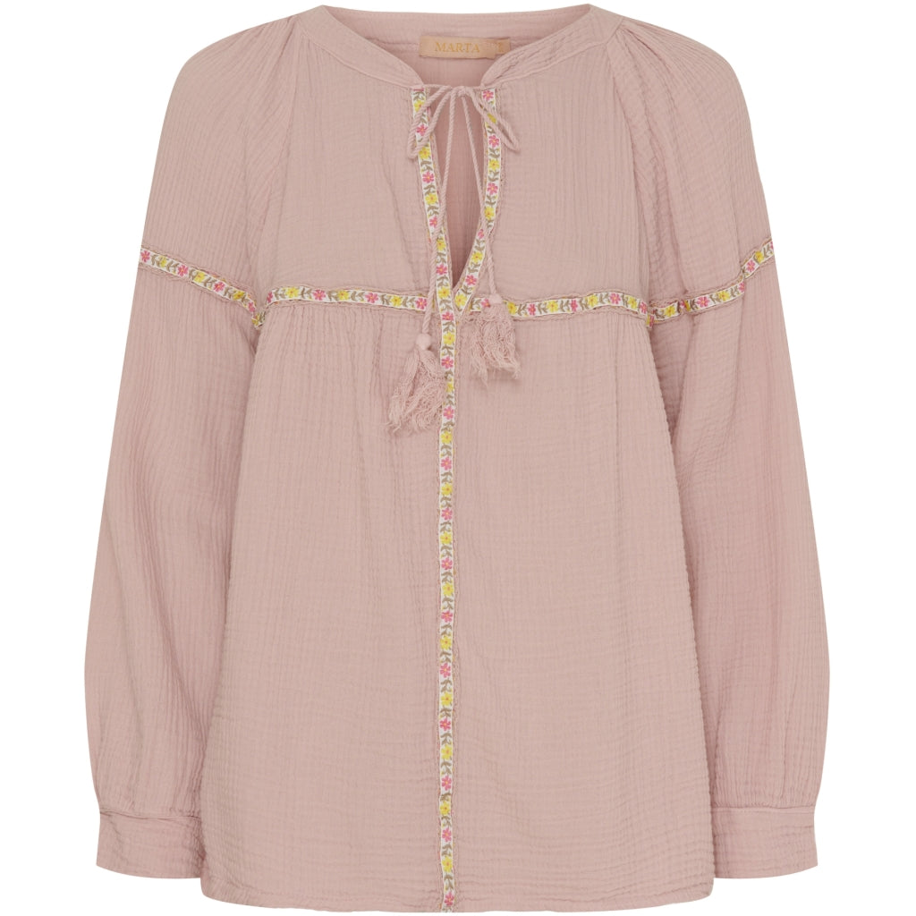Marta Du Chateau Dame Bluse Mdcdebora Cipria Rose