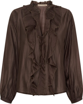 Marta Du Chateau Dame Bluse Mdcnaira 58221m Moro