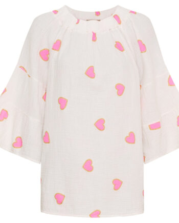 Marta Du Chateau Dame Bluse Mdcputte 7316 Pink Heart