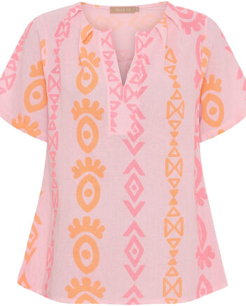 Marta Du Chateau Dame Bluse Mdcstine 7370c Pink