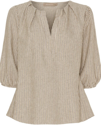Marta Du Chateau Dame Bluse Mdcsybil 7516 Brownvar4