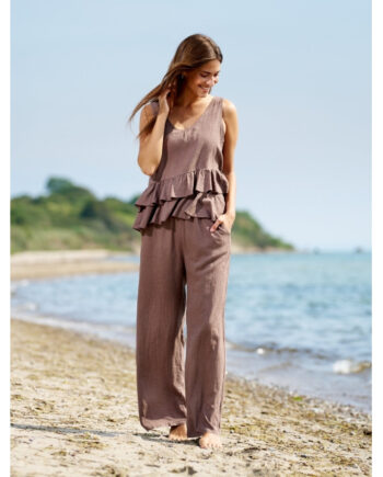 Marta Du Chateau Dame Bukser 62273 Cold Brown