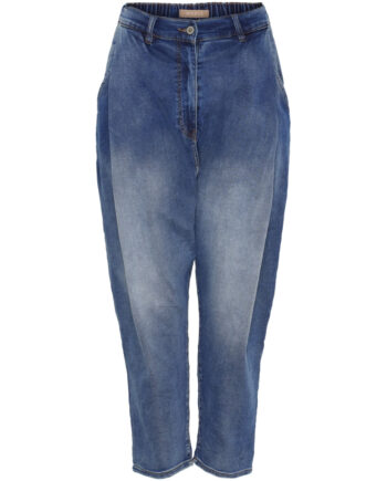 Marta Du Chateau Dame Bukser Mdcottavia Mdc223-1784 Blue Denim