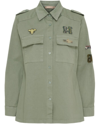 Marta Du Chateau Dame Jakke Mdcmillie 5083 Military1011