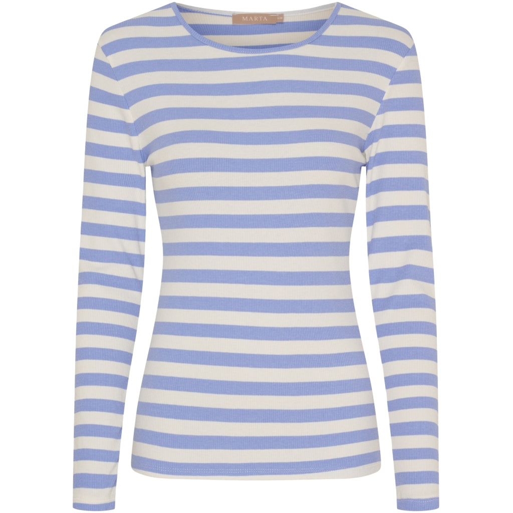 Marta Du Chateau Dame Langærmet -shirt Mdcbegonia 7702 Celeste