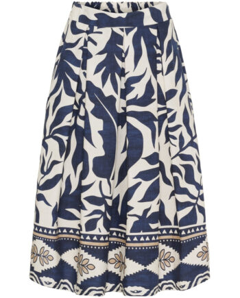 Marta Du Chateau Dame Nederdel Mdcrenata 4911tela Blue