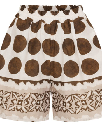 Marta Du Chateau Dame Shorts Mdcsiena 256197 Beige Moroamioe431