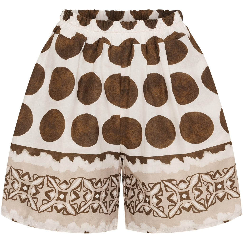 Marta Du Chateau Dame Shorts Mdcsiena 256197 Beige Moroamioe431