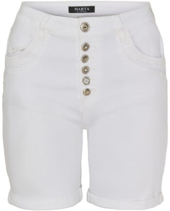 Marta Du Chateau Dame Shorts Mdcsierra White