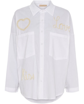 Marta Du Chateau Dame Skjorte Mdccarine 258035 White