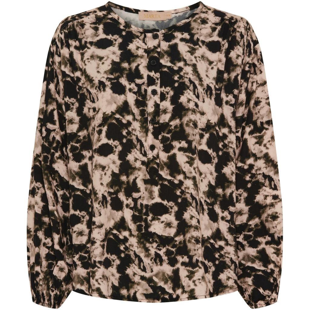 Marta Du Chateau Dame Skjorte Mdcisabella 5890 Nero8241