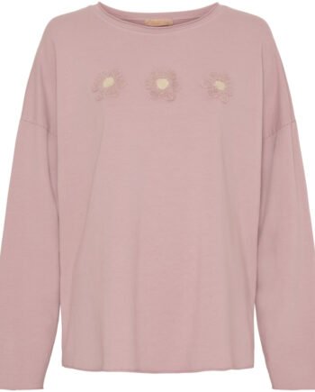 Marta Du Chateau Dame Sweatshirt Mdclucette A0268 Rosa