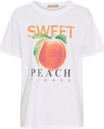 Marta Du Chateau Dame  -shirt Mdcinge -0532 White Peach