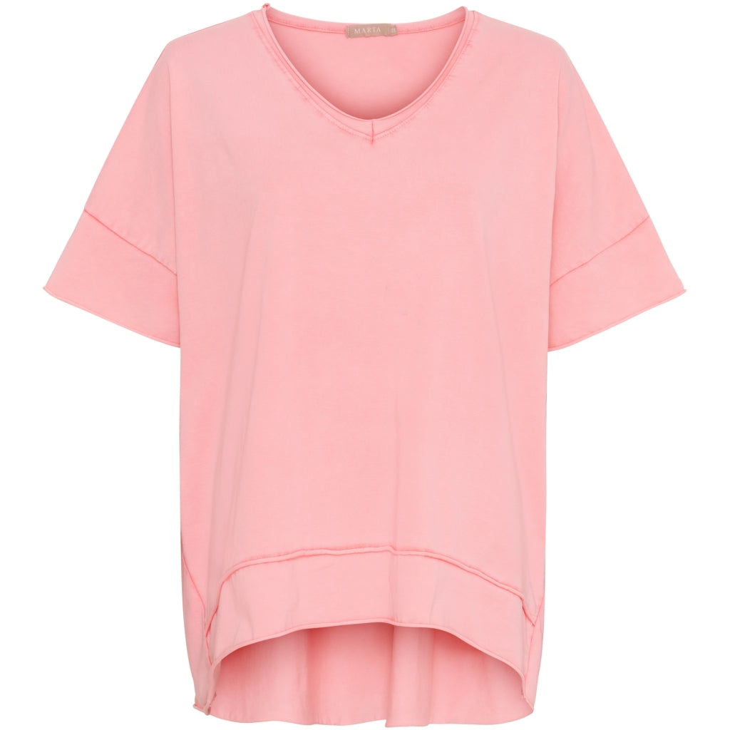 Marta Du Chateau Dame -shirt Mdcjanna 2436 Corallo