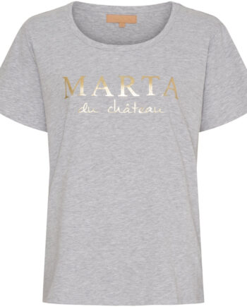Marta Du Chateau Dame  -shirt Mt002 Grey Melange