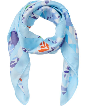 Marta Du Chateau Dame Tørklæde Mdceliane Fa-scarf Blue60122