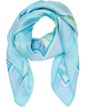 Marta Du Chateau Dame Tørklæde Mdcjuline Fa1-scarf Blue24
