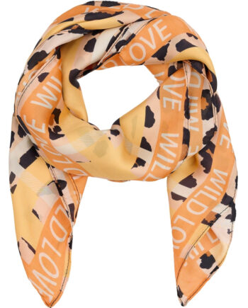 Marta Du Chateau Dame Tørklæde Mdcjuline Fa1-scarf Orange Yellow