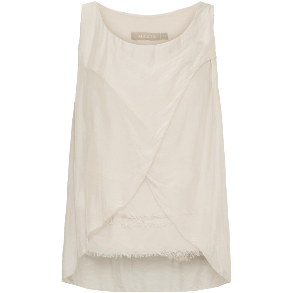 Marta Du Chateau Dame Top Mdclaila 9119 Beige
