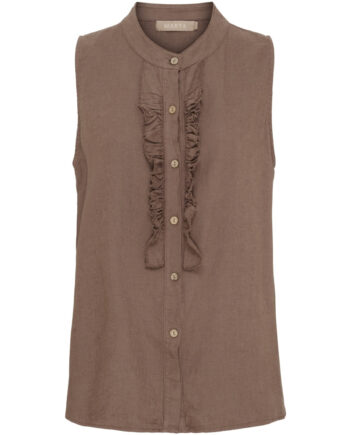 Marta Du Chateau Dame Top Mdcmalene 258356 Cold Brown