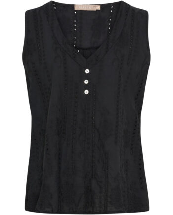 Marta Du Chateau Dame Top Mdcperla 6261 Black