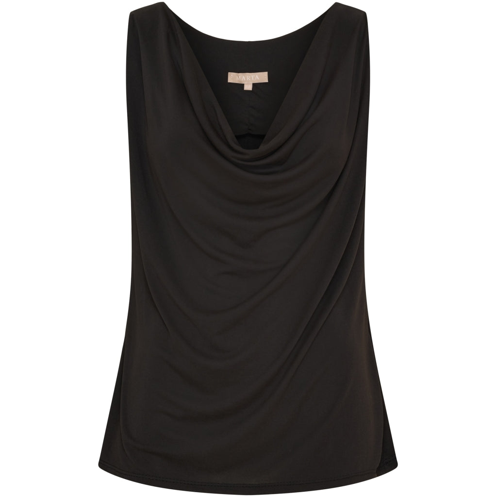 Marta Du Chateau Dame Top Mdcveronika 82107 Black